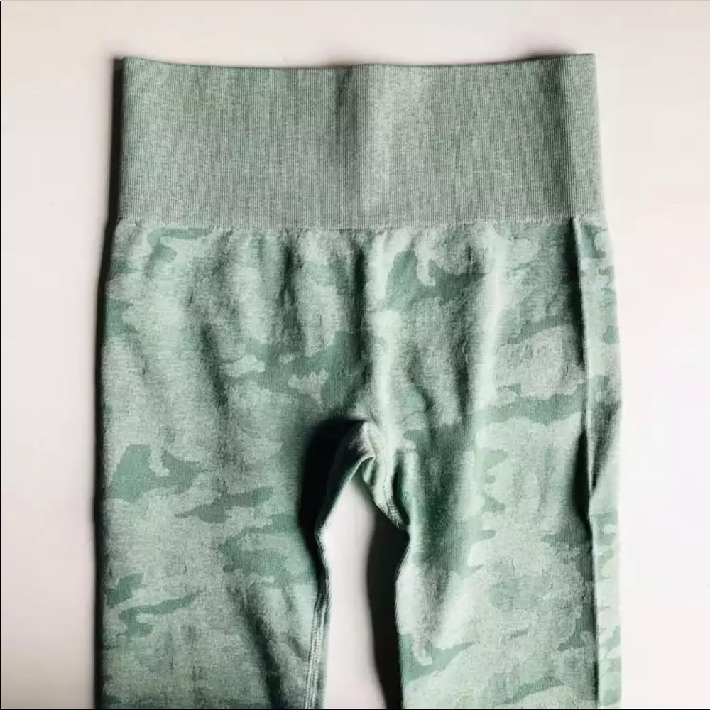 Green Camo Leggings - Picture 3 of 6